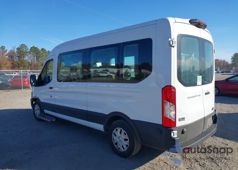 2020 Ford Transit-350 Passenger Van Xl из США, поврежденный, VIN 1FDAX2C86LKA88991